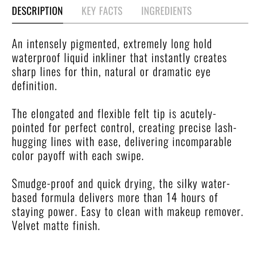 IL MAKIAGE Liquid Matte Inkliner - Picture 6 of 11